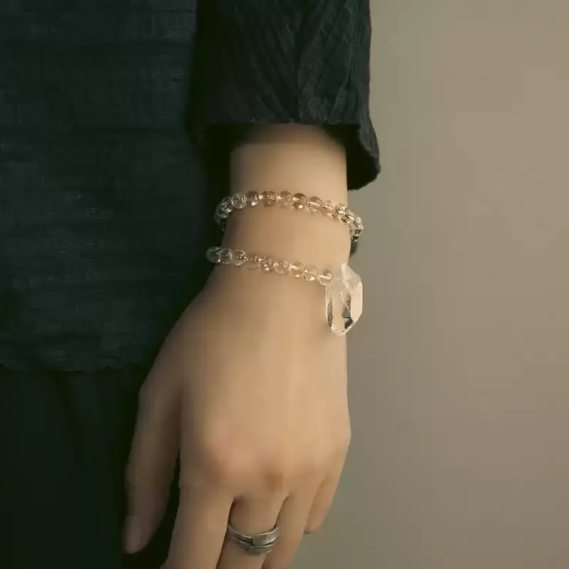 MUXIANG Crystal Bracelets Unisex-1