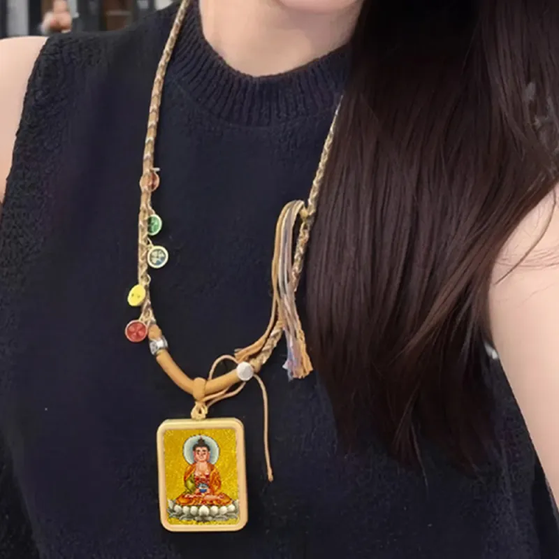 MUXIANG Necklaces Unisex-4