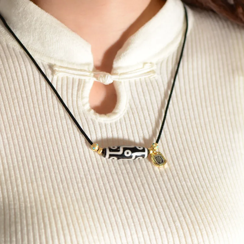 MUXIANG Jade Necklaces Unisex-3