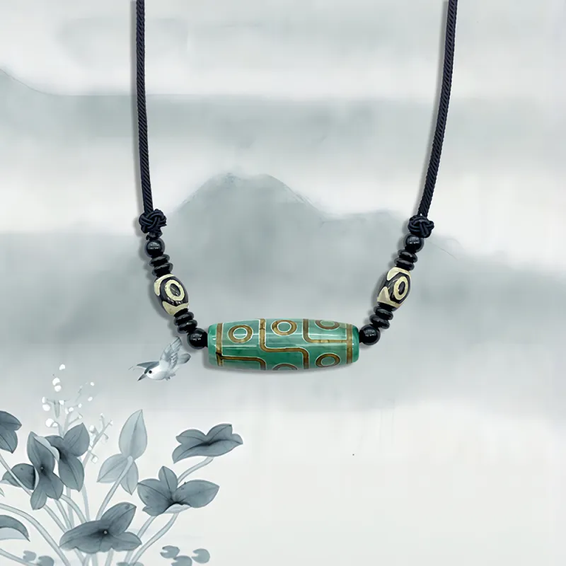 MUXIANG Jade Necklaces Unisex-1