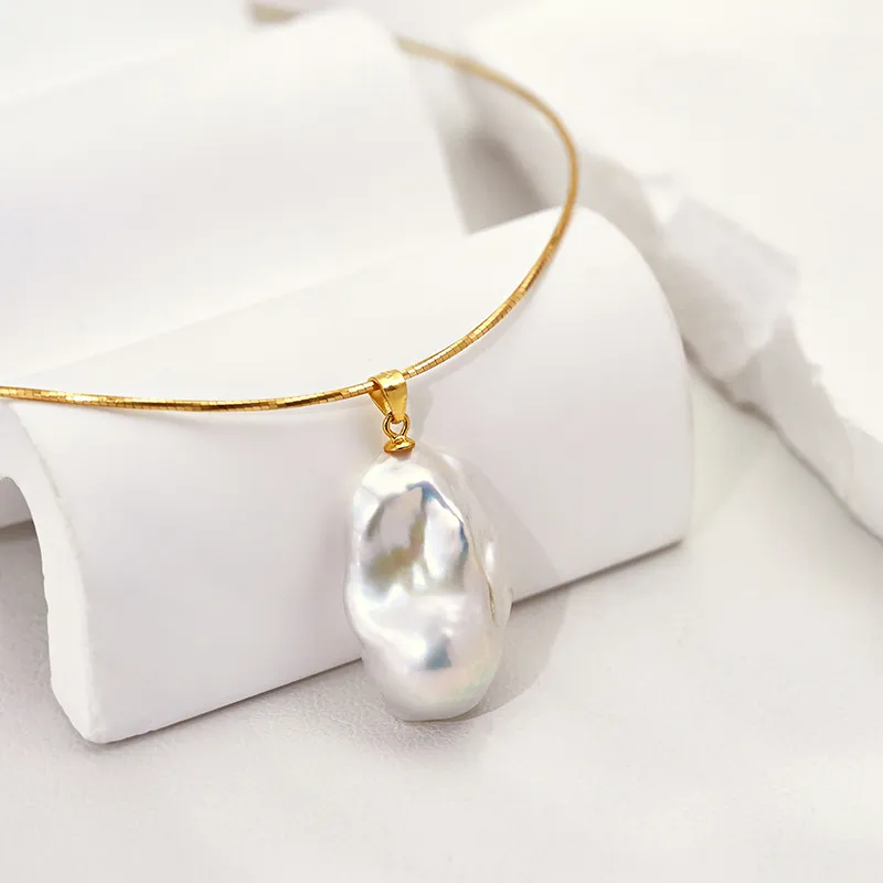 Mofei Pearl Necklaces Women's-4