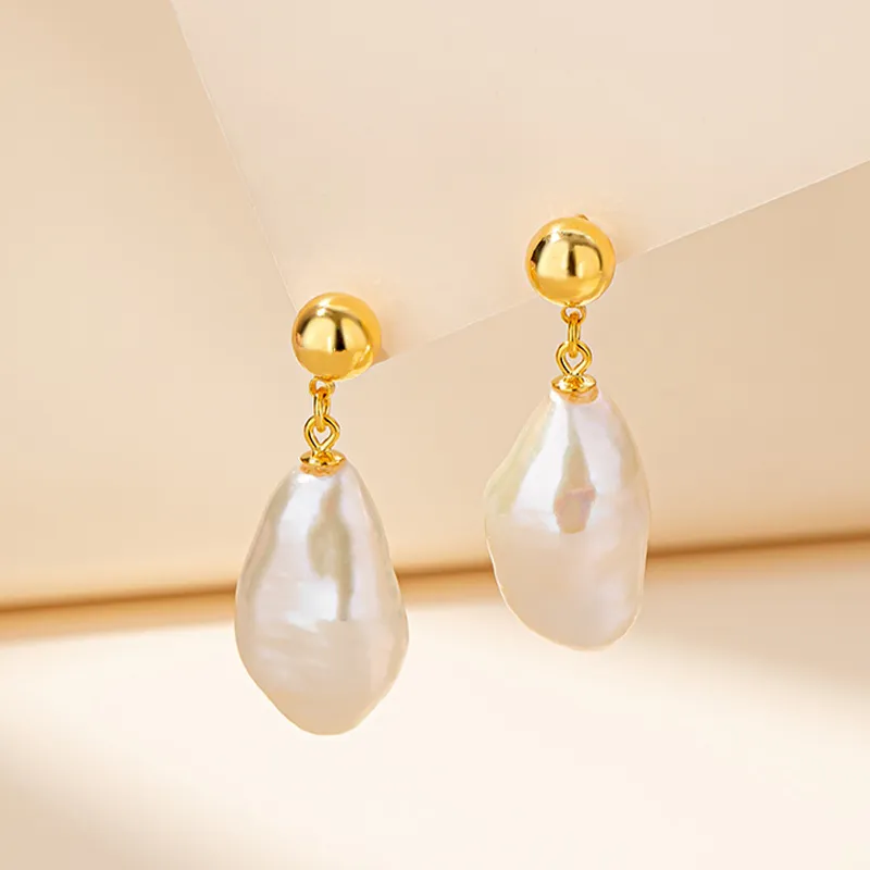 Mofei Pearl Earrings Women's-1
