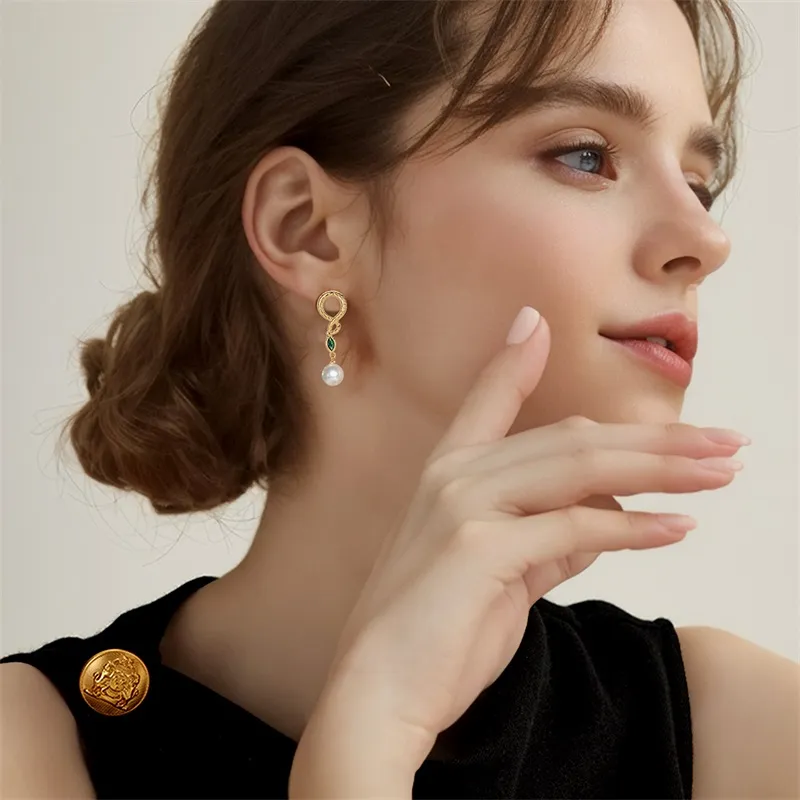 Mofei S925 Silver Stud Earrings Women's Gift Box Set-3