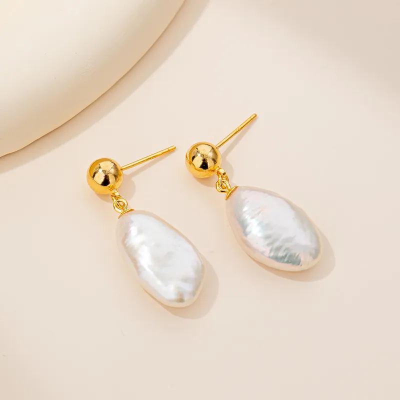 Mofei Pearl Earrings Women's-7