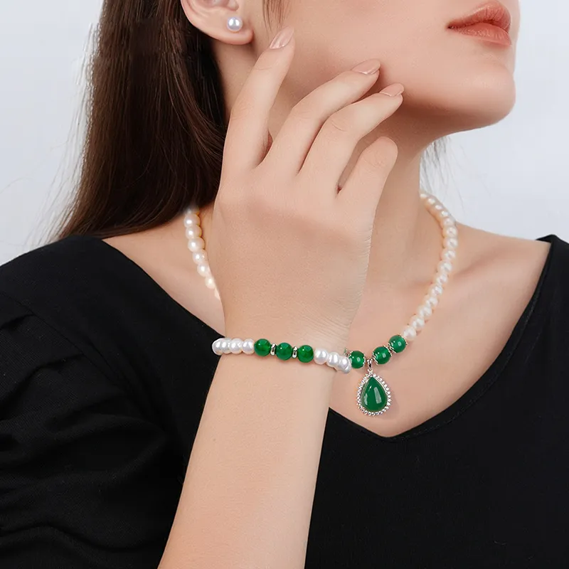 Mofei Pearl Necklaces Women's-10