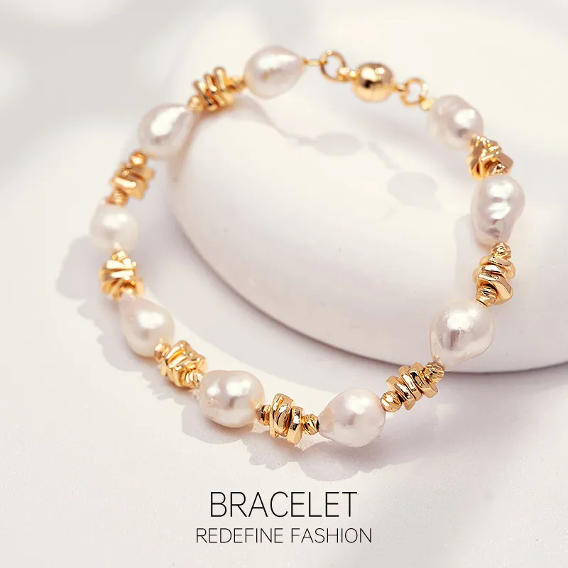 Mofei Pearl Bracelets Women's-3