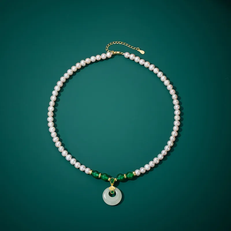 Mofei Pearl Necklaces Women's-4