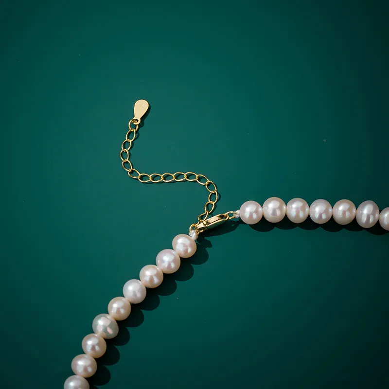 Mofei Pearl Necklaces Women's-6