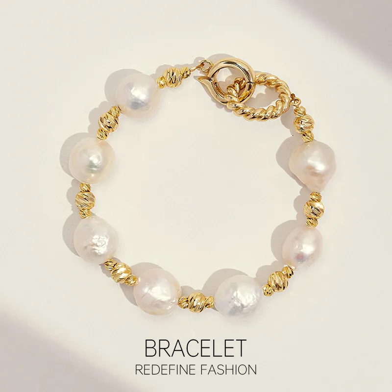 Mofei Pearl Bracelets Women's-5