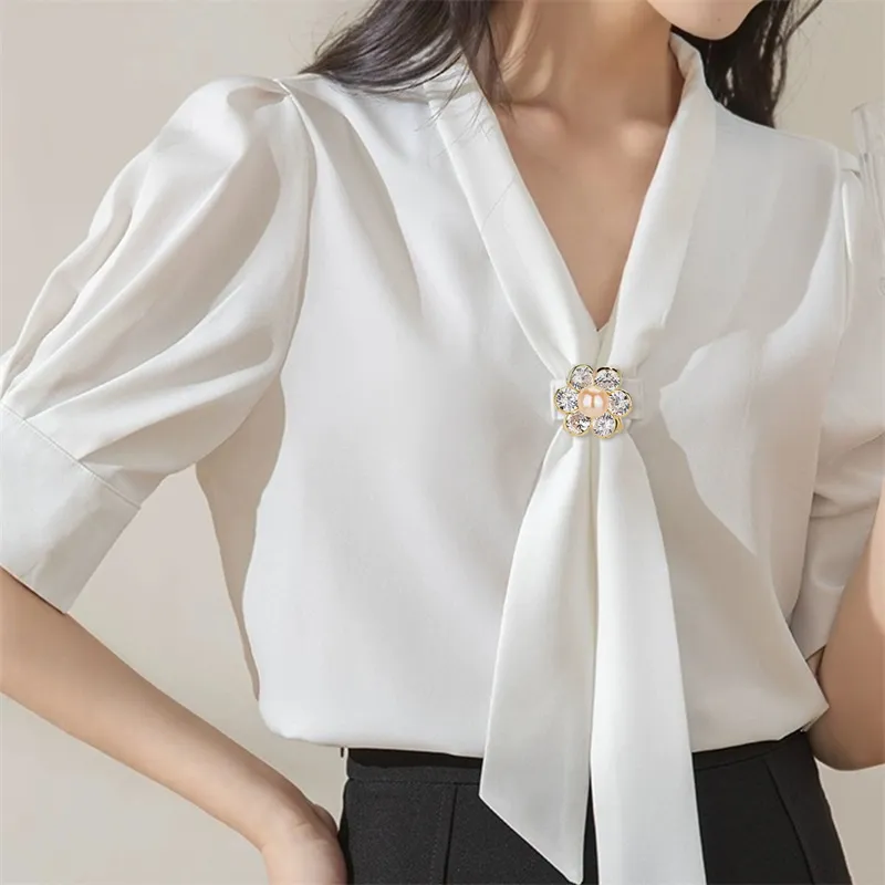 Mofei Freshwater Pearl Brooches Women's-2