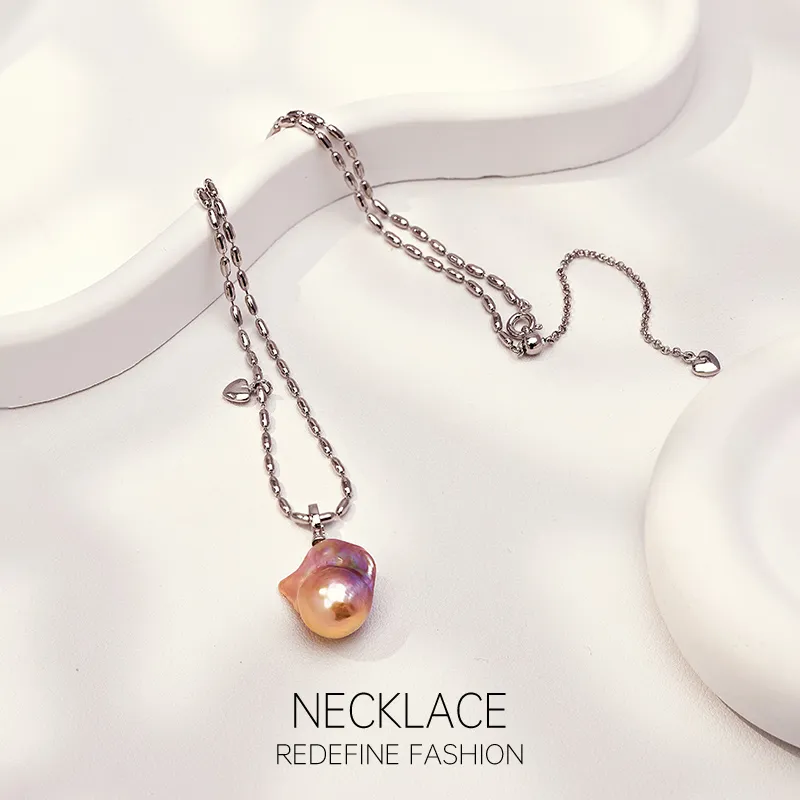 Mofei Pearl Necklaces Women's-5