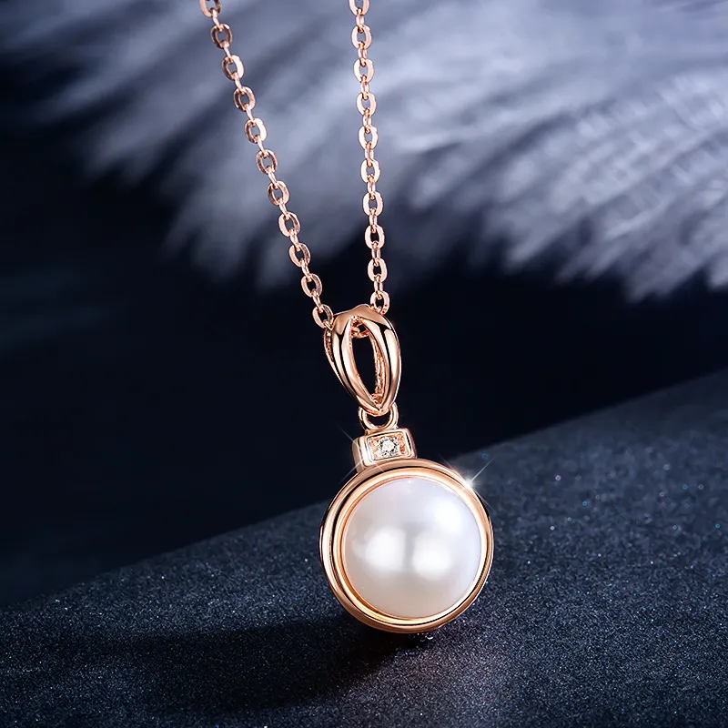 Mofei Freshwater Pearl Necklaces Women's-3