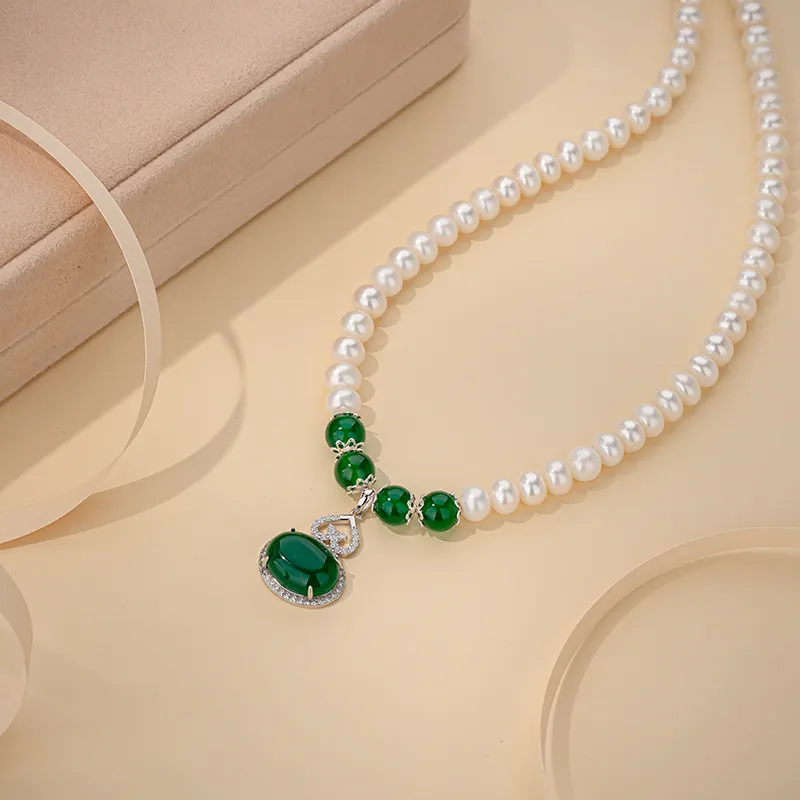 Mofei Pearl Necklaces Women's-7
