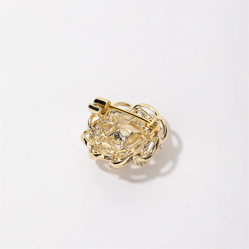 Mofei Freshwater Pearl Brooches Unisex-6