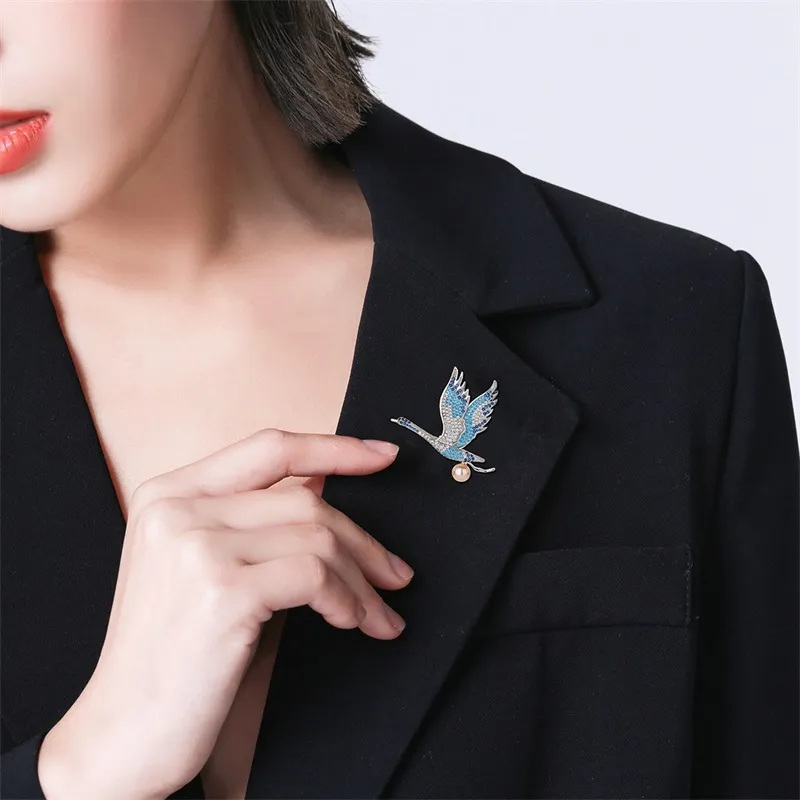 Mofei Pearl Brooches Women's-4