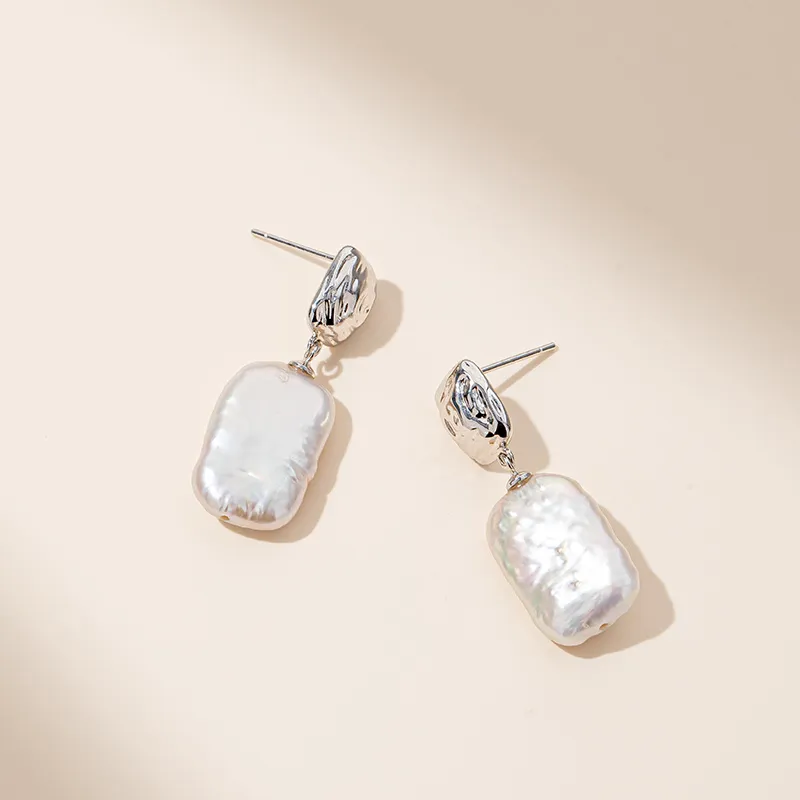 Mofei Pearl Earrings Women's-3