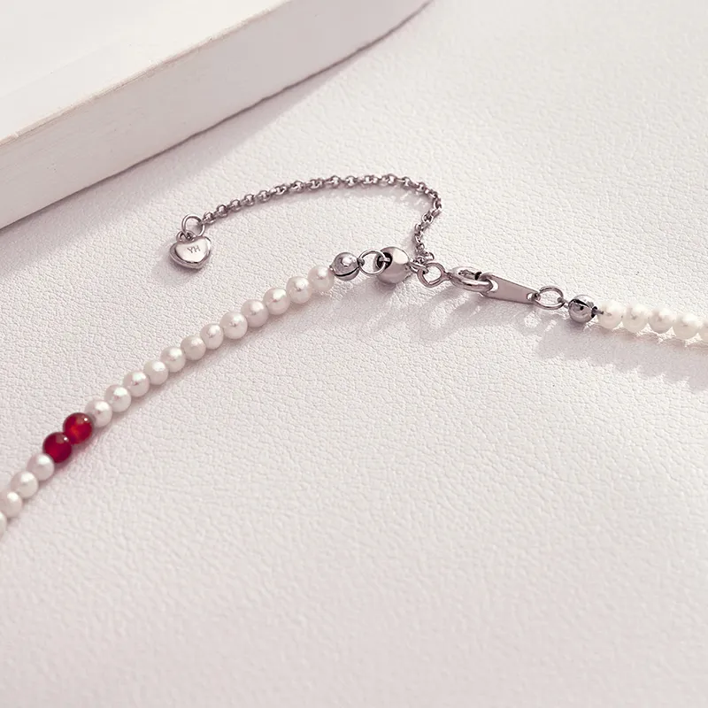 Mofei Pearl Necklaces Women's-4