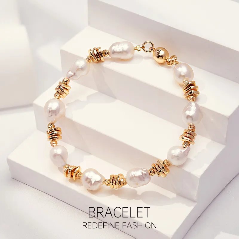 Mofei Pearl Bracelets Women's-1