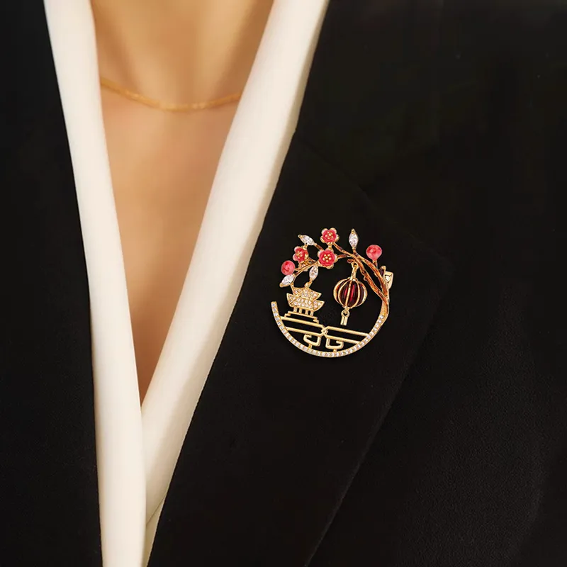 Mofei Brooches Women's-4