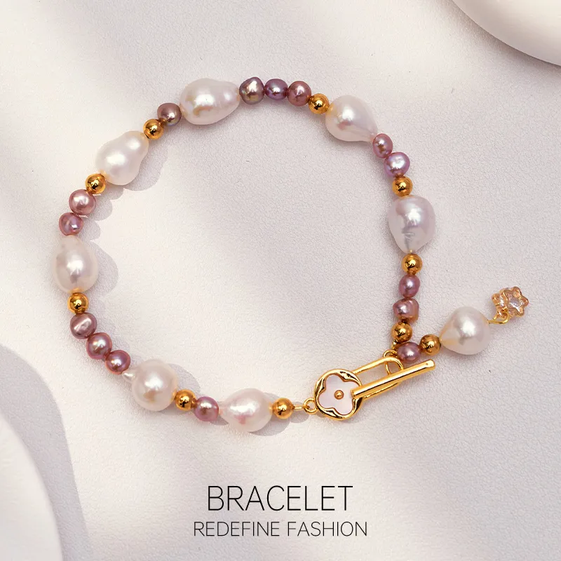 Mofei Pearl Bracelets Women's-4