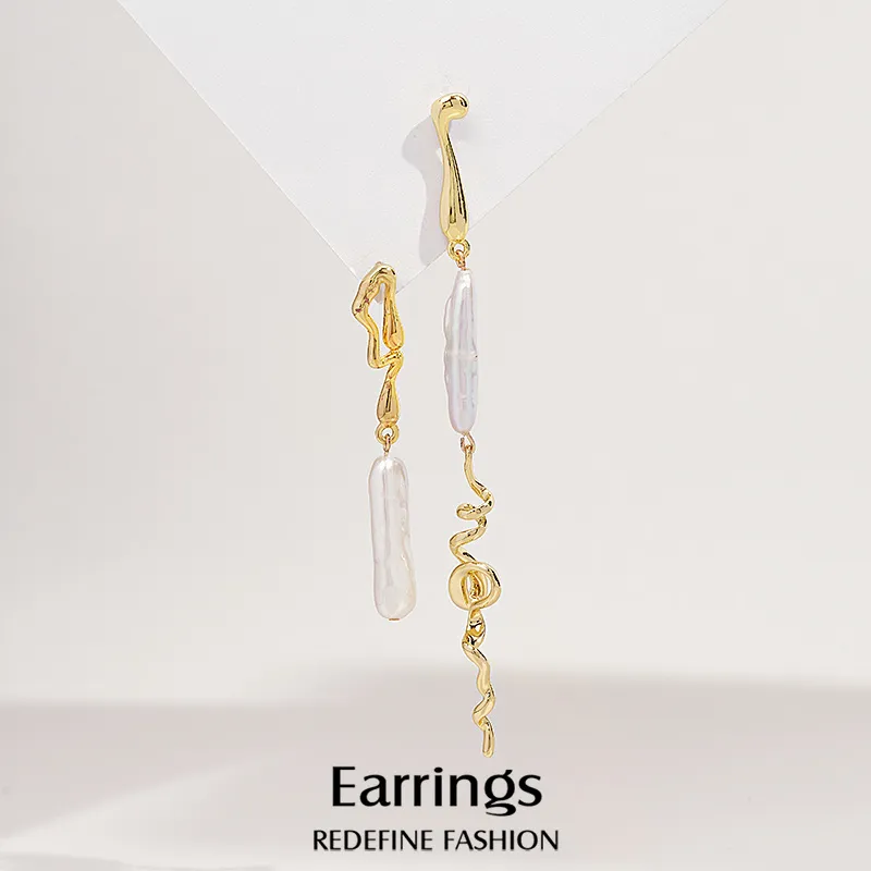 Mofei Pearl Earrings Women's-1