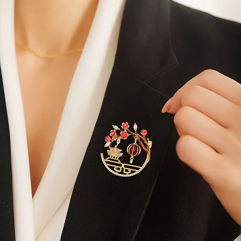 Mofei Brooches Women's-2
