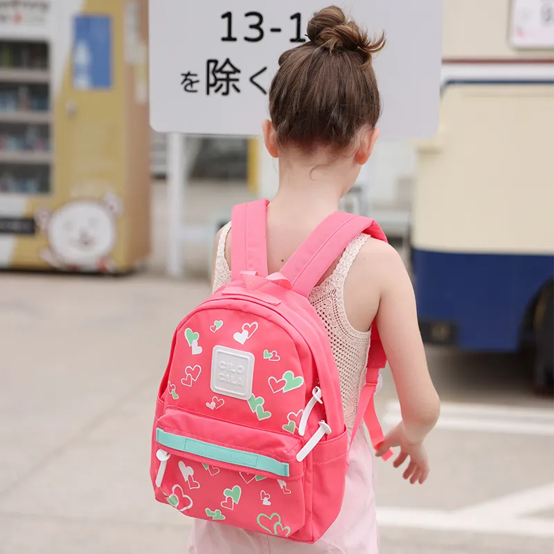 CILOCALA Polyester Backpack Large Size Unisex Emerald, Pink, Yellow, Black-8