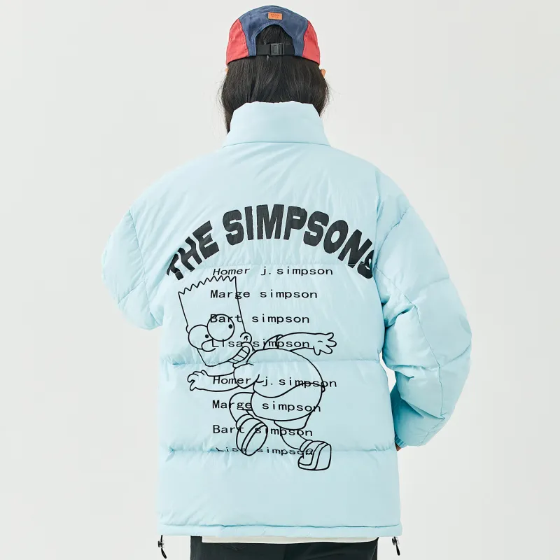 The Simpsons Down Jacket Coat Unisex-14