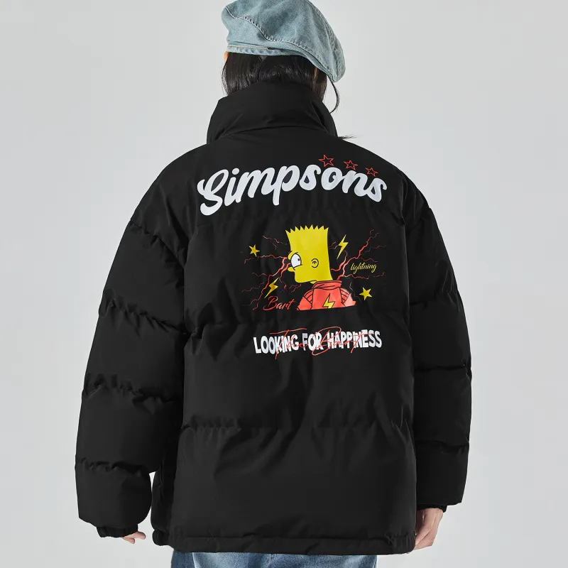 The Simpsons Puffer Jacket Unisex-2