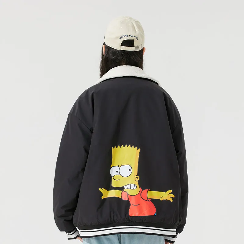The Simpsons Puffer Jacket Unisex-3