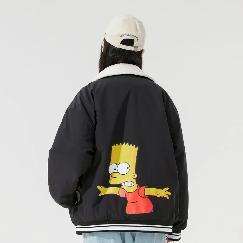 The Simpsons Puffer Jacket Unisex-2