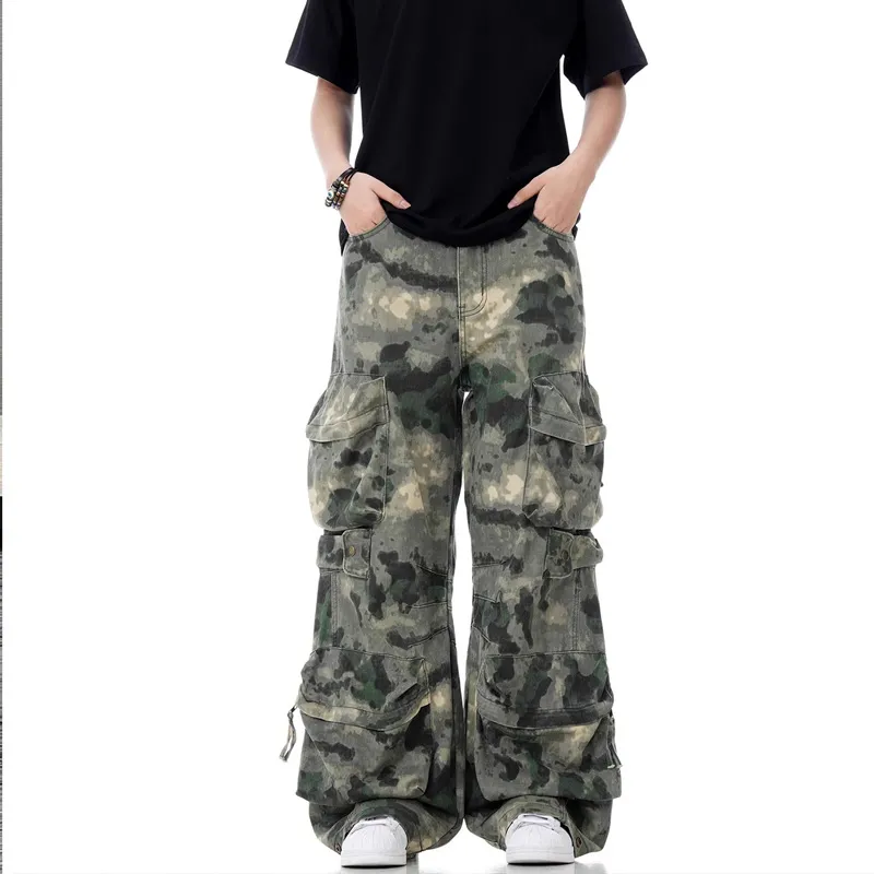 Beam Mix With Kimchi LBPC X PickleClub Cargo Pants Unisex Desert Camouflage-5