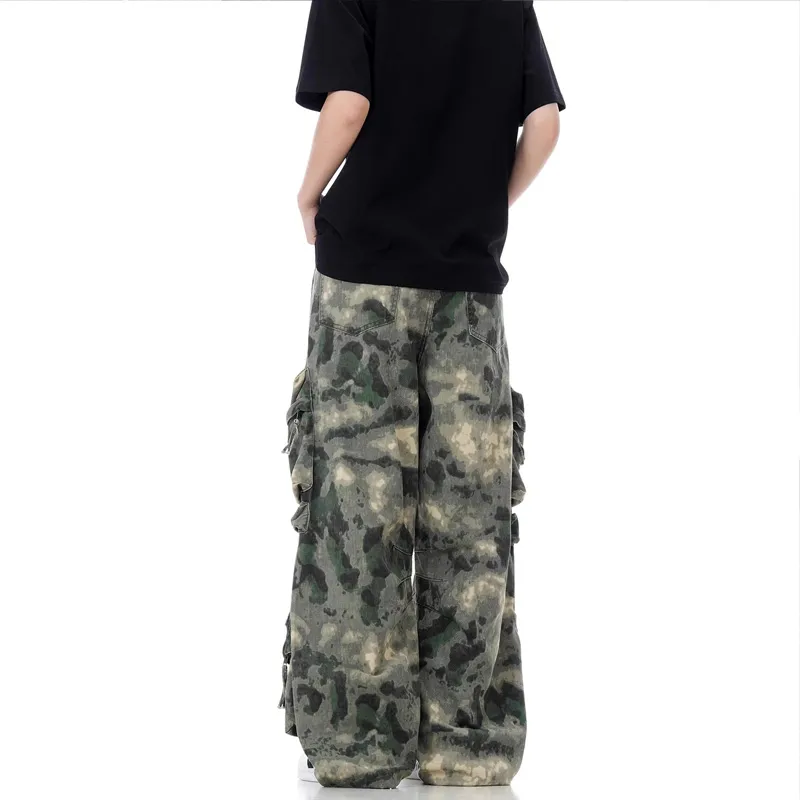 Beam Mix With Kimchi LBPC X PickleClub Cargo Pants Unisex Desert Camouflage-6