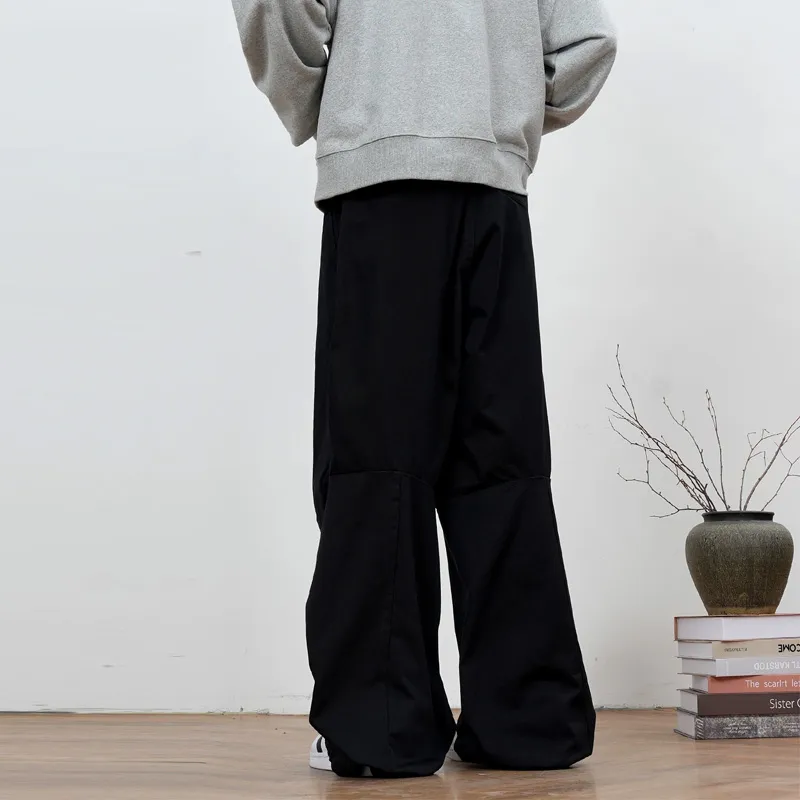 Beam Mix With Kimchi Casual Pants Unisex Gray Green-27