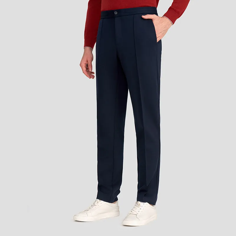 LANBAO Suit Trouser Men's Dark Blue-1