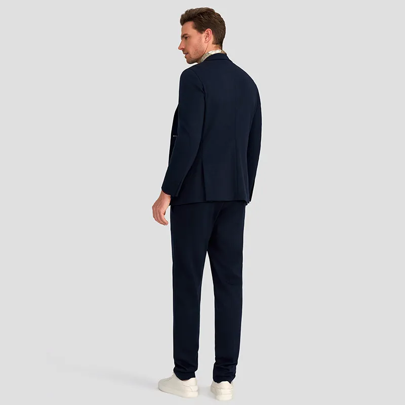 LANBAO Suit Trouser Men's Dark Blue-4