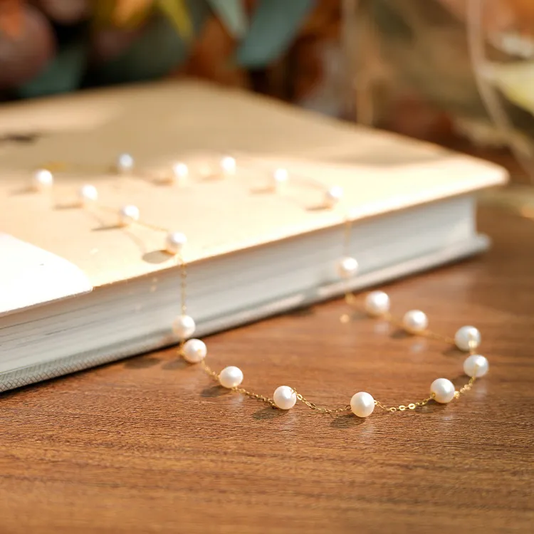 Zocai Freshwater Pearl Necklaces Women's-1