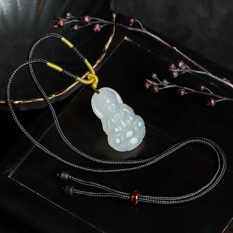 Zocai Chalcedony Necklaces Women's-4