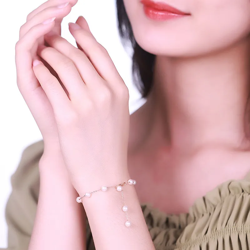 Zocai Freshwater Pearl Bracelets Women's-5