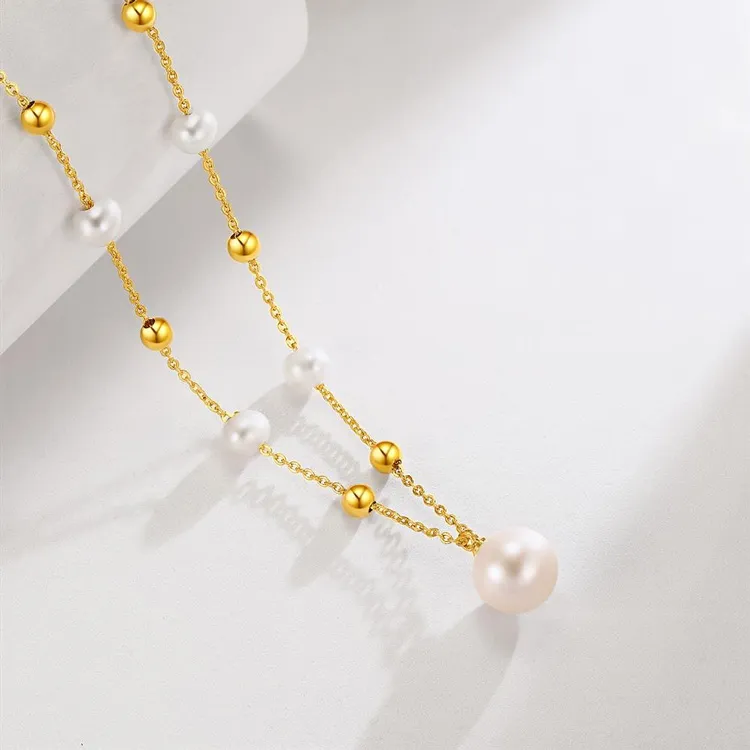 Zocai Freshwater Pearl Necklaces Women's-3