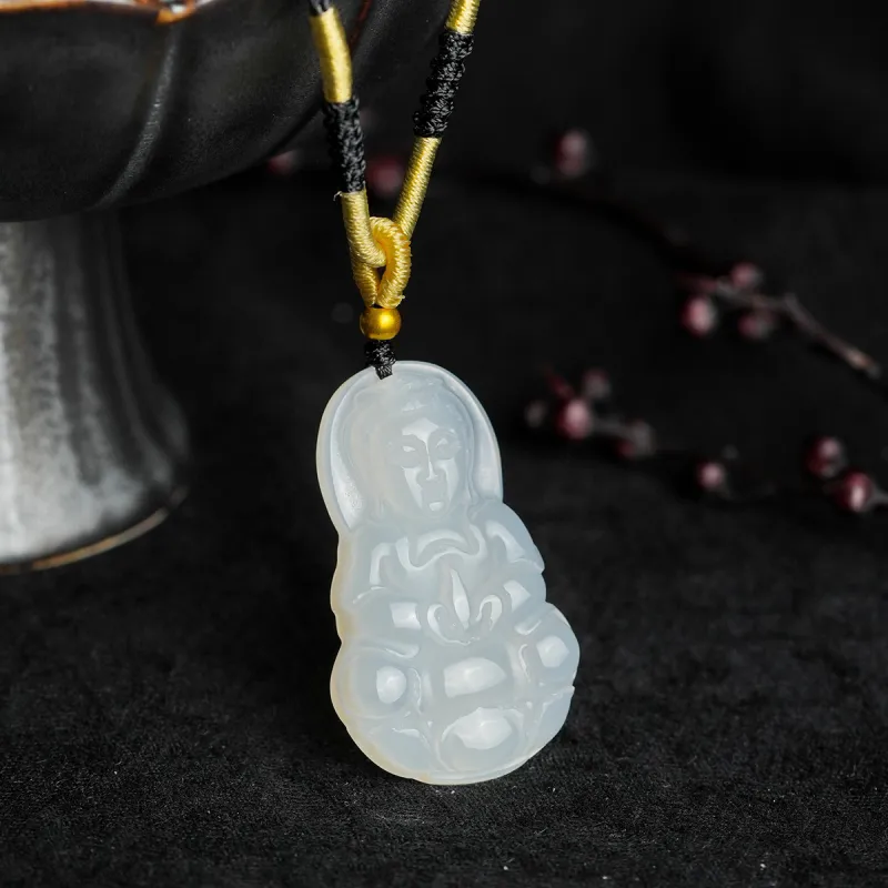 Zocai Chalcedony Necklaces Women's-3
