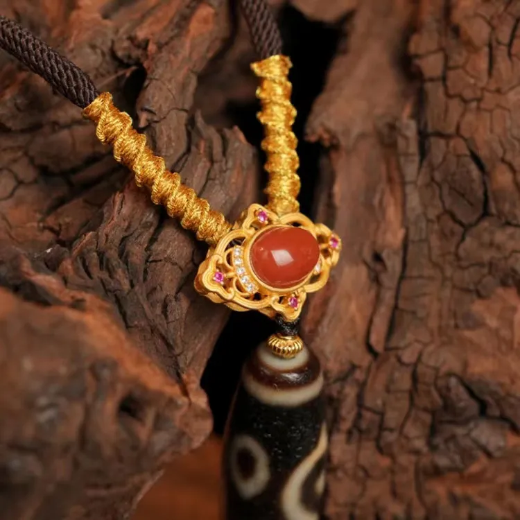 Zocai Jade Necklaces Unisex-29
