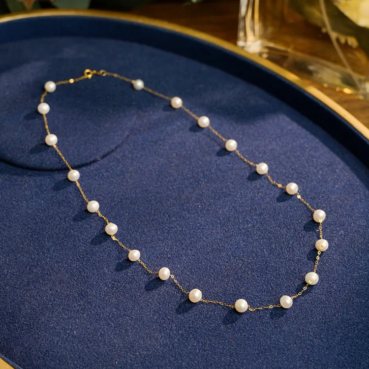 Zocai Freshwater Pearl Necklaces Women's-3