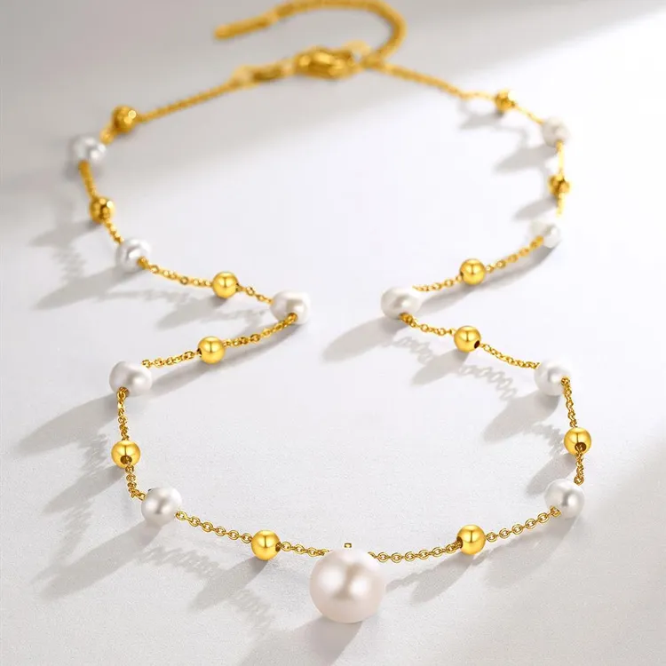Zocai Freshwater Pearl Necklaces Women's-2