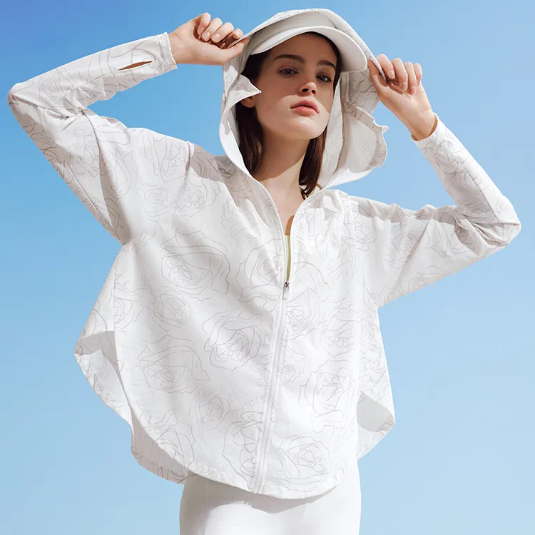 BOSIDENG Sun Series Super Light Breathable UV Protection Sun Protection Clothing Women's-22