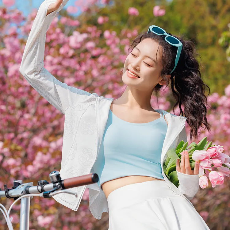 BOSIDENG Super Light Breathable UV Protection Sun Protection Clothing Women's-24