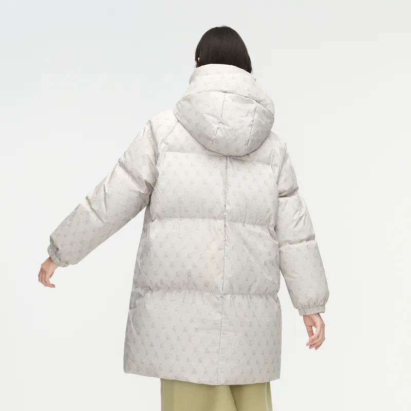 BOSIDENG Letter Aging Down Jackets Women's-2