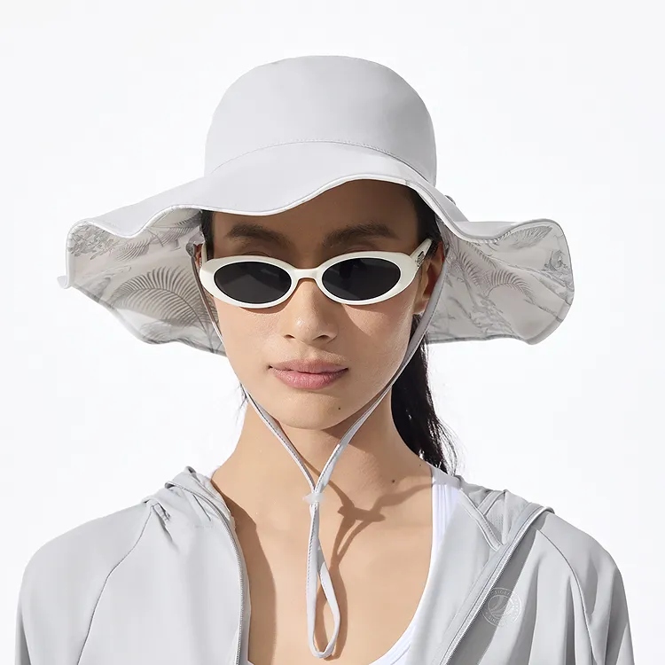 BOSIDENG Nylon Elastane Sun Protection Hats Unisex-2
