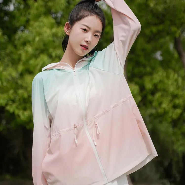 BOSIDENG Super Light Breathable UV Protection Sun Protection Clothing Women's-21