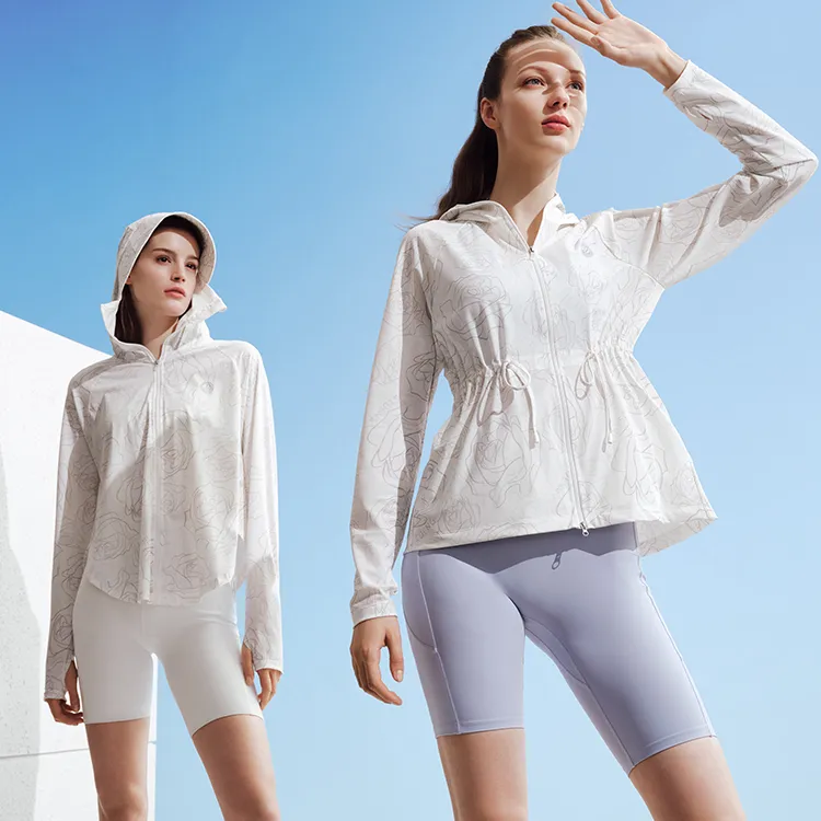 BOSIDENG Sun Series Super Light Breathable UV Protection Sun Protection Clothing Women's-23
